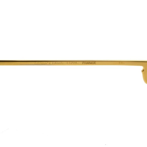 CARTIER Romance Louis Sunglasses Green Gold France 31RL567 main image 9